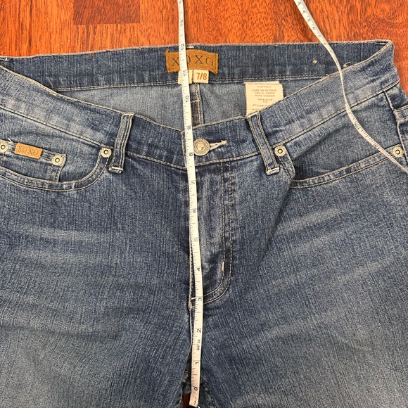 XOXO vintage Y2K low rise flare blue jeans - Picture 8 of 11